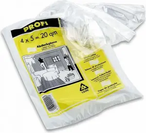 Protective Covering Sheet cimco 145004, PE-HD 4 x 5 m, 12 µm
