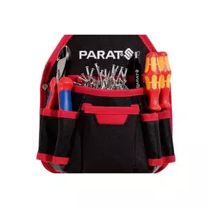 Parat 5990834991 Instrumentu kaste Melns, Sarkans