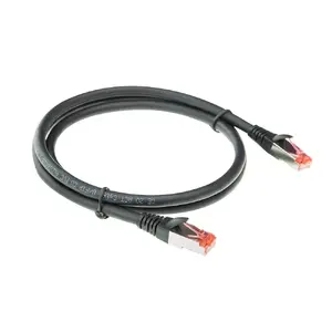Patch Cable ACT Black 5 meter CAT6A U/FTP PVC