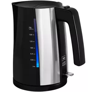 Elektriskā tējkanna Melitta 1.7 L 2400 W Melna Nerūsējošā tērauda
