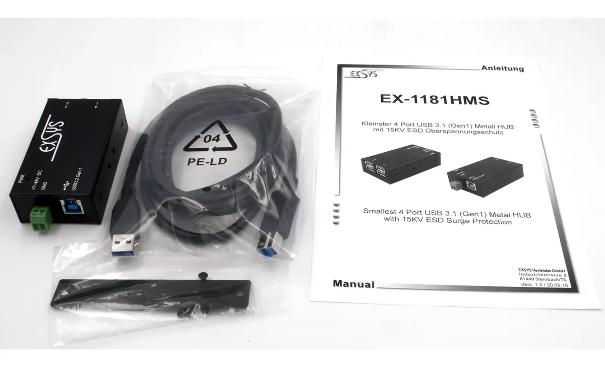 USB Hub EXSYS EX-1181HMS Photo 3