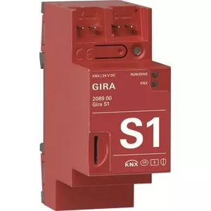 Gira S1 REG smart home gateway by Gira, model 208900