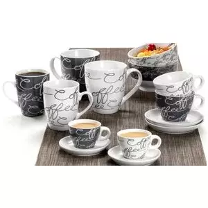 Ceramic Jumbo Coffee Mug ritzenhoff & breker Cornello Grey 0.6 L Dishwasher Safe