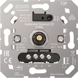 Rotary Dimmer jung 1731DD Universal LED rotary dimmer for LED and incandescent lamps