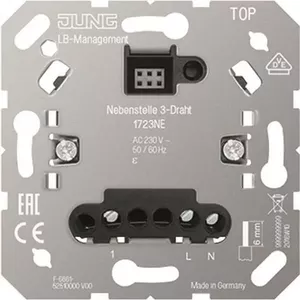 Intercom Substation Jung 1723NE 3-wire Nebenstelle — model 1723NE