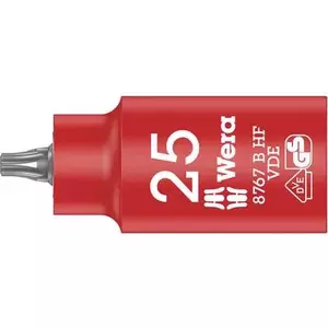 Wera Socket Bit 1 Piece 05004921001 — single screwdriver bit for socket drivers