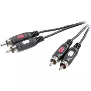 Cinch (RCA) audio kabelis SpeaKa Professional SP-7870624 — 2x RCA kontaktu, 10 m