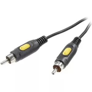 Kompozīta video kabelis SpeaKa Professional SP-7869856, 5 m, analoga RCA