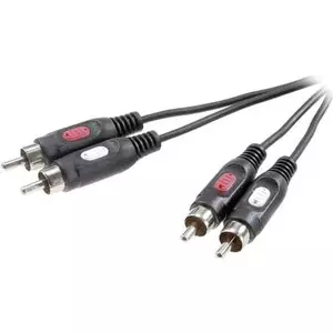Audio cinch (RCA) cable SpeaKa Professional SP-7869764 — 2× RCA connectors, 1.50 m