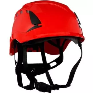 Safety helmet 3M SecureFit X5005VE-CE ventilated with UV sensor, red, EN 397
