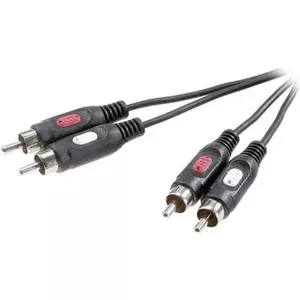 Audio cinša kabelis SpeaKa Professional SP-7869768 — 2x RCA plugas, 2,50 m