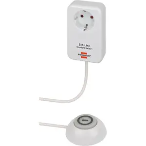 Light Switch Brennenstuhl 1508220 Metal White
