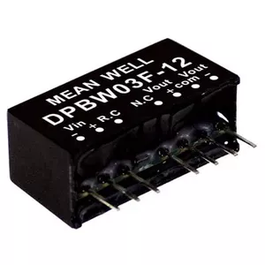 Barošanas adapters MEAN WELL DPBW03G-12 3W Ieeja 18-75V Izvade 12V