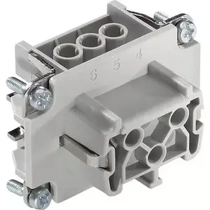 Lapp EPIC Kit H-BE 6 BS AG Complete Connector, 16 A, Screw Termination, Flush Mounting