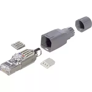 Разъем RJ45 Lapp CAT.5e FM45 прямой, серый