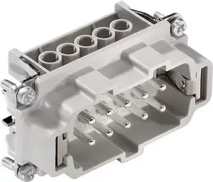 Lapp EPIC H-BE 10 Male Connector Insert, 10-Pole + PE, 16A, 500V