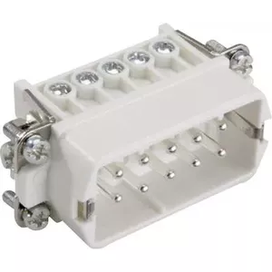 Lapp EPIC H-A 10 Male Connector Insert, 10-Pin + PE, 16A, 250V
