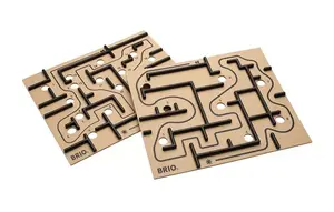 Wooden Labyrinth Board game Ravensburger BRIO Labyrinth Boards, black, 273×228×9 mm, age 6+