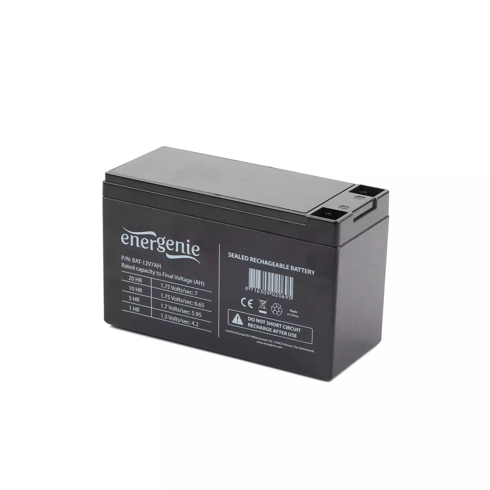 ENERGENIE BAT-12V7AH Photo 1