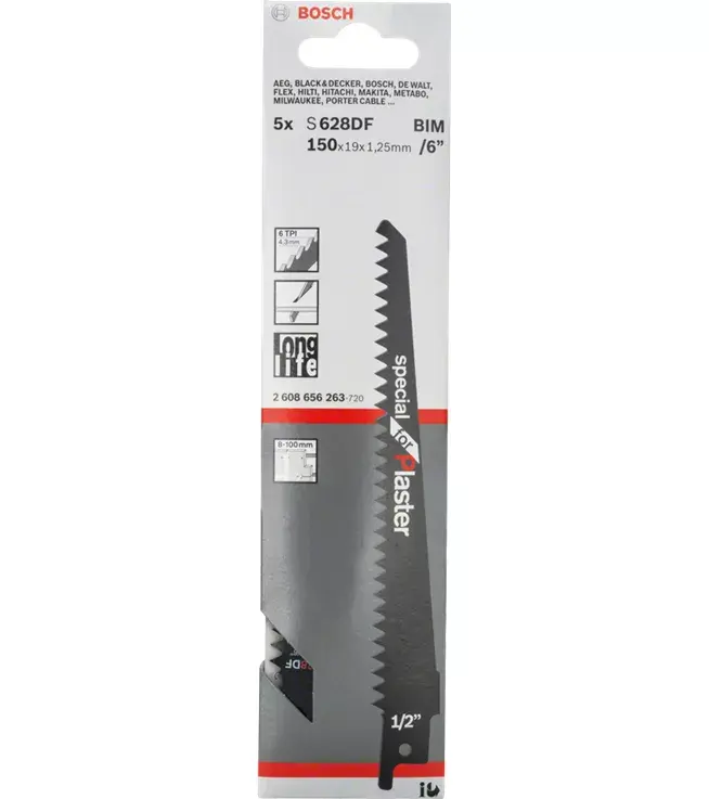 Полотно для сабельной пилы Bosch 2608656263 Photo 2