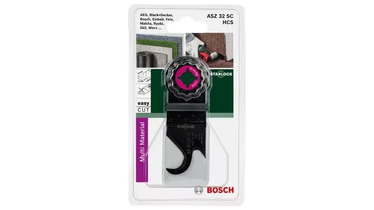 Нож для резки Bosch Starlock ASZ 32 SC HCS Photo 2