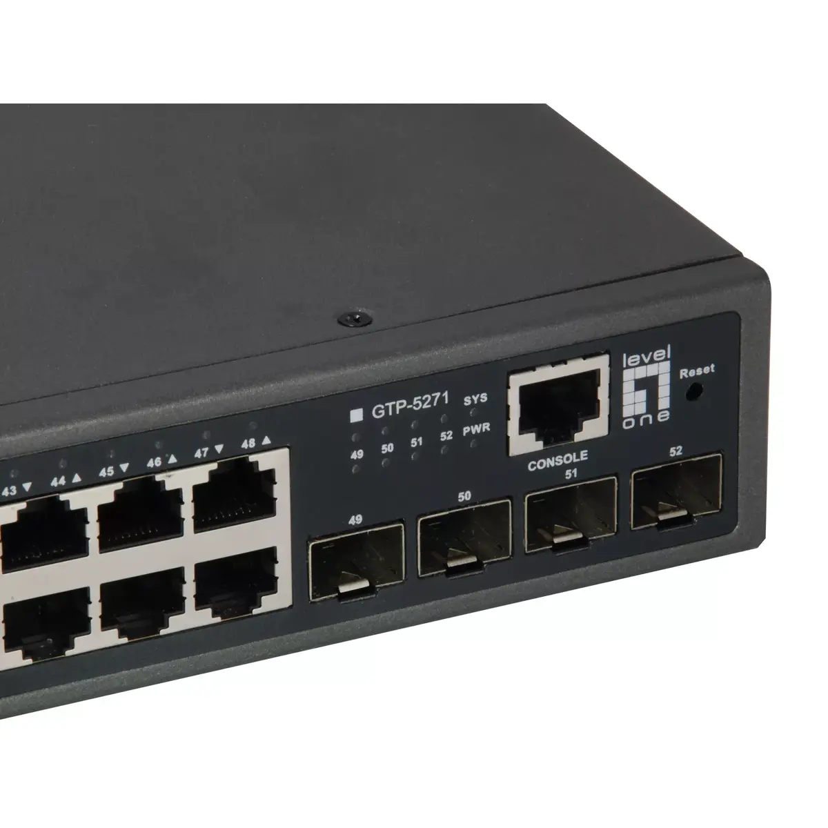 Управляемый коммутатор LevelOne 52-Port L3 Lite Photo 3