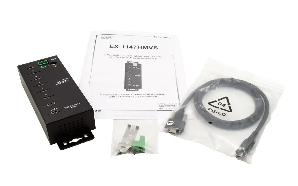 USB centrmezgls EXSYS EX-1147HMVS Photo 3