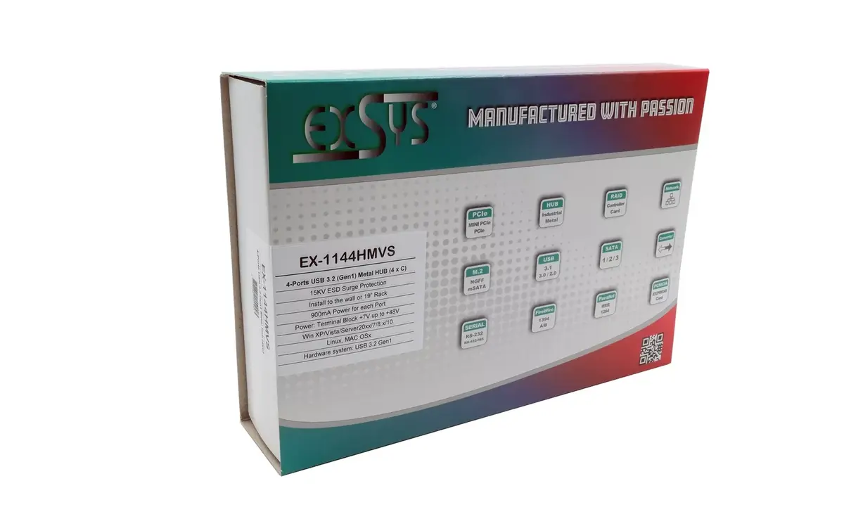 USB centrmezgls EXSYS EX-1144HMVS Photo 5
