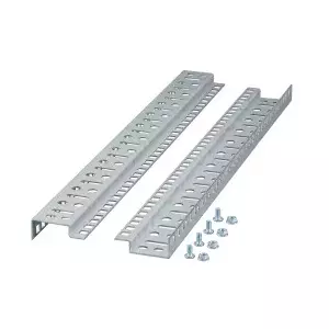 Rack rail EFB Elektronik 691776.09, steel housing, silver finish, for 19-inch racks