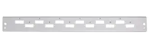 EFB Elektronik VSB-FP-12SC-D-H Front Plate for Rack Mounting with 12 SC Duplex Horizontal Shifted Ports and 1U Rack Capacity