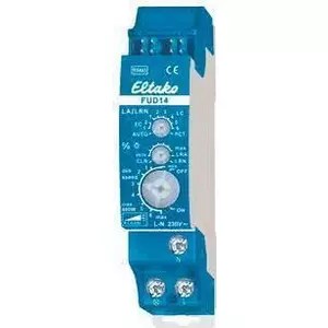 Dimmaktor Eltako FUD14 RS485, phase-cut dimmer actuator, max power 400 W