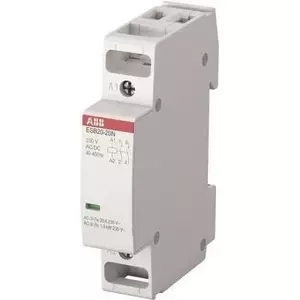 ABB ESB20-11N-06 instalācijas kontaktors 230V 20A 1NO/1NC bez trokšņa