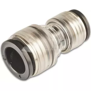Reduction coupling Lightwin DC 12/10MM Red — 12 mm to 10 mm pipe connector