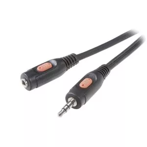 Audio kabelis SpeaKa Professional SP-7869784 5m 3.5mm melns