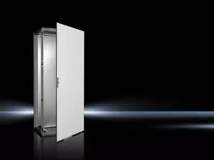 Freestanding rack Rittal VX 8885.000 with key lock, IP55 protection, grey