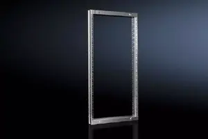 Swing frame Rittal VX 8619.010 for 19" mounting, galvanized steel, for 600 mm cabinets, height 1200 mm