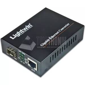Медиаконвертер Lightwin LWC 10/100/1000-SFP — 10/100/1000Base-T в SFP, 1 Гбит/с