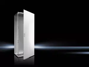 Напольный шкаф Rittal VX 9666.916 с замком, степень защиты IP55, серый