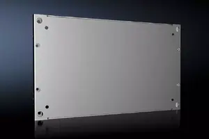 Mounting plate Rittal 8617.510 for racks, galvanized steel, 500×300 mm, 2.5 mm