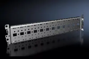 Монтажная плита Rittal VX 8617.010, сталь, серый, ширина 400 мм, упаковка 4 шт.