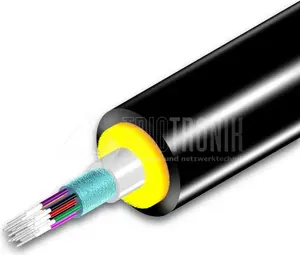 Multimode fiber cable Lightwin LU-DQ(ZN)BH 12G50 — 12 fibers, 50/125 µm