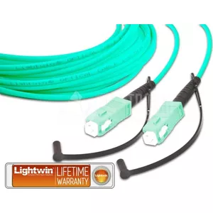 Fiber Optic Patch Cable Lightwin Simplex LWL MM OM3 SC 10.0 m