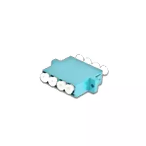 Fiber Optic Adapter Lightwin LWL Kupplung Quad LC-LC OM3