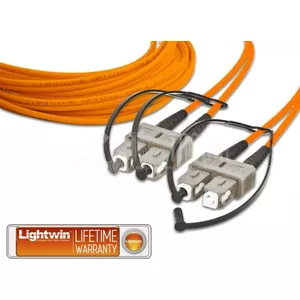 Fiber Optic Patch Cable Duplex Lightwin OM1 SC-SC 2.0 mm, Monomode