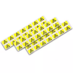 Warning Sign Sticker Decorative Lightwin FO 8MM
