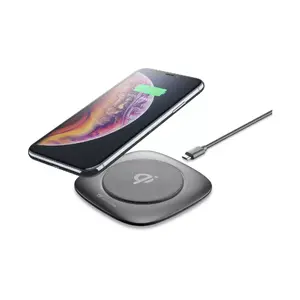 Беспроводное зарядное устройство Cellularline Easy WIRELESSPAD10WK Универсальное для помещений USB Черное