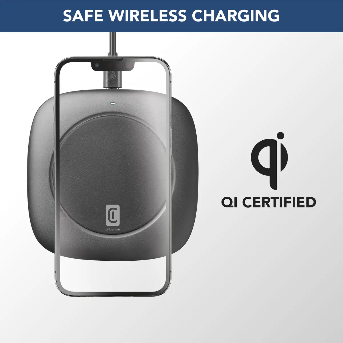 Cellularline Easy Wireless Charger WIRELESSPAD10WK Photo 4