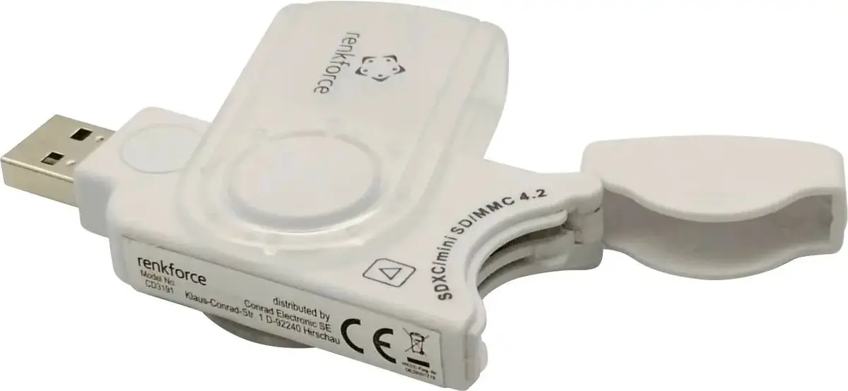 Kāršu lasītājs Renkforce RF-4222510 Photo 3