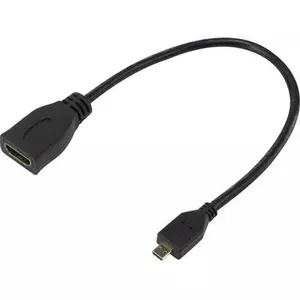 HDMI-адаптер SpeaKa Professional SP-7870588 — 1x HDMI Male D Micro на 1x HDMI Female, черный