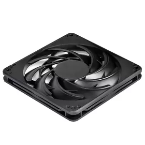 Silverstone SST-FN124B Datora dzesēšanas sistēma Ventilators 12 cm Melns